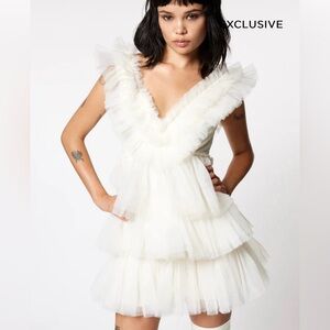 Betsey Johnson tiered tulle dress